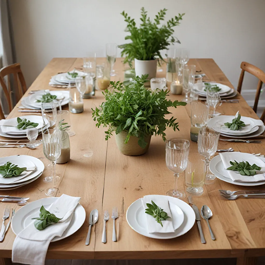 Eco-Friendly Entertaining: Hosting with Sustainability in Mind