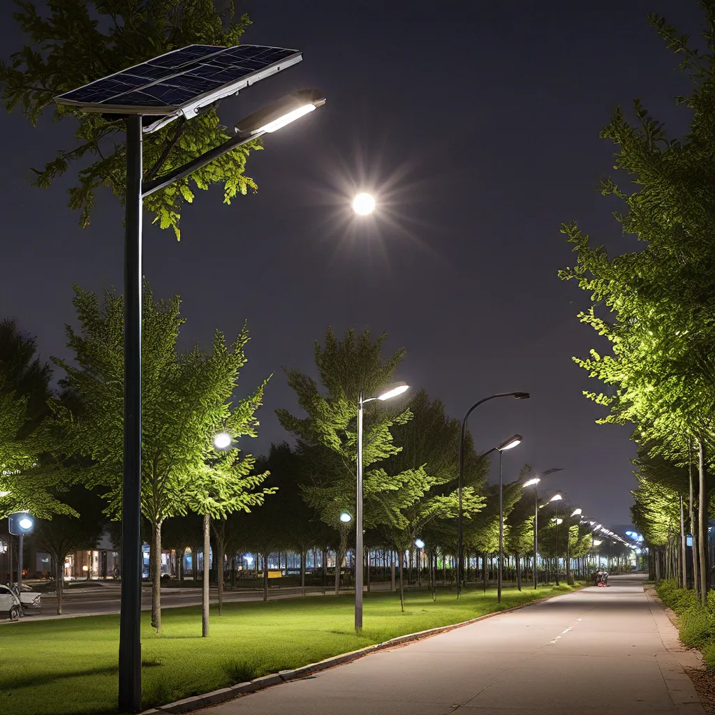 Illuminating the Way: Solar-Powered Street Lights for Eco-Friendly Communities