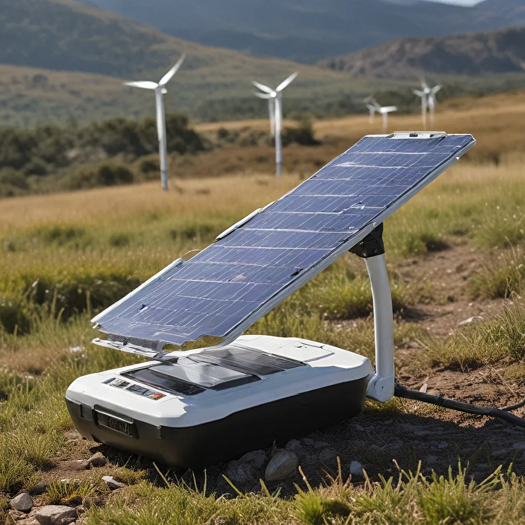 Lighting Up the Outdoors: Portable Wind and Solar Hybrids