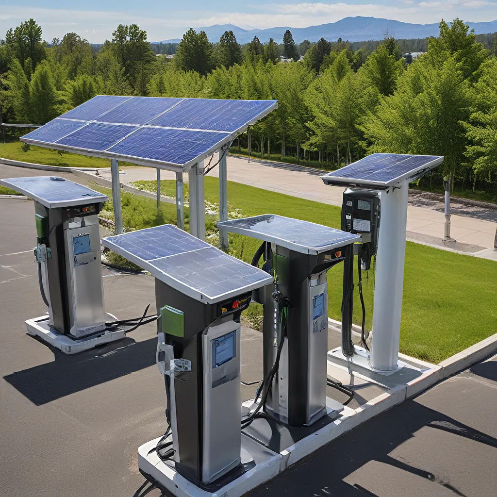 Powering Sustainable Mobility: Solar-Charged Electric Vehicle Charging Stations