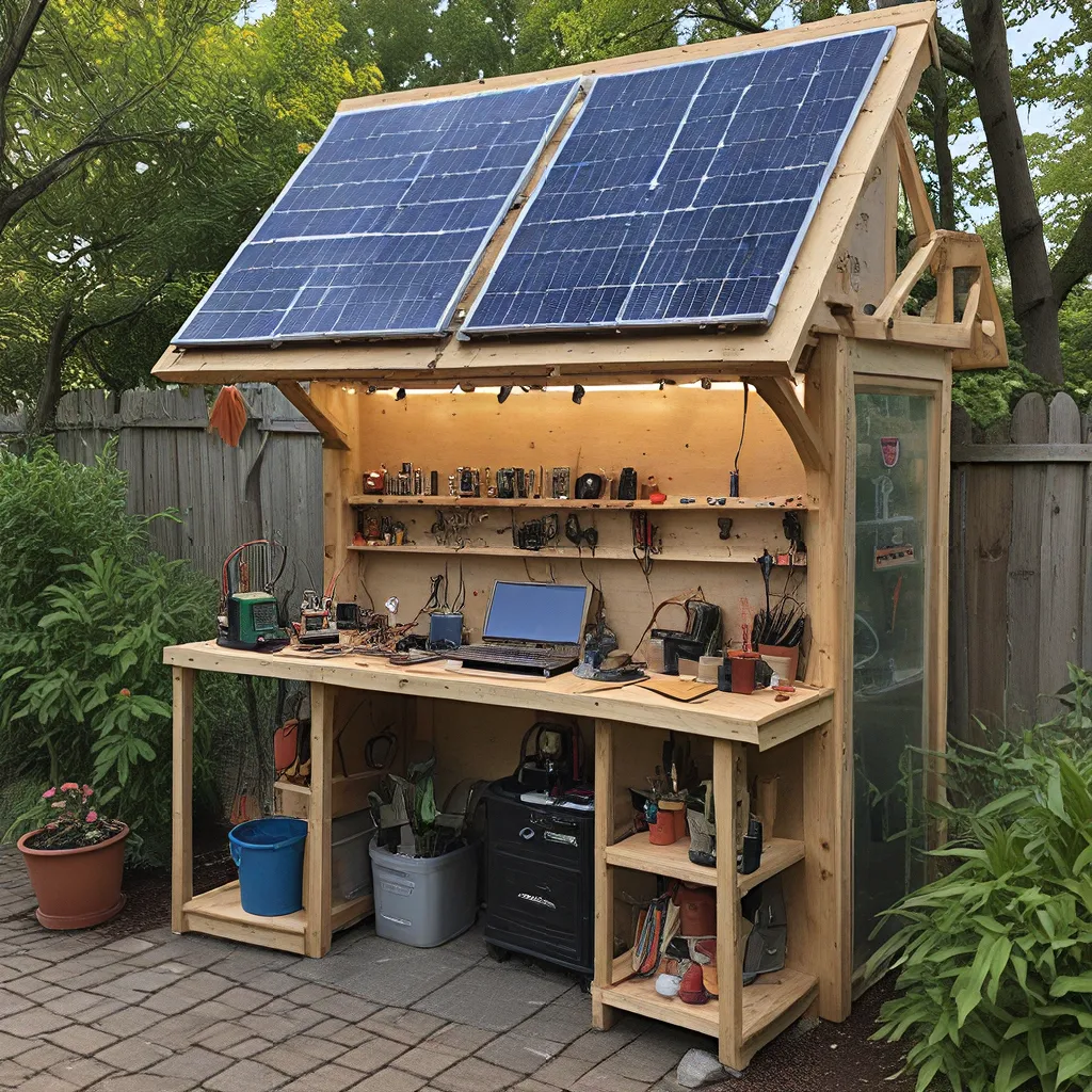 Powering Your Passion Projects: DIY Solar-Powered Maker’s Space