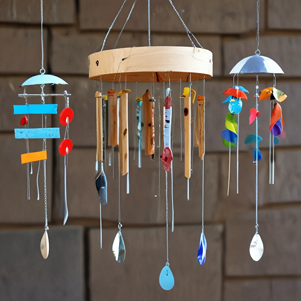 Renewable Reclamation: DIY Upcycled Wind Chimes for Generating Electricity