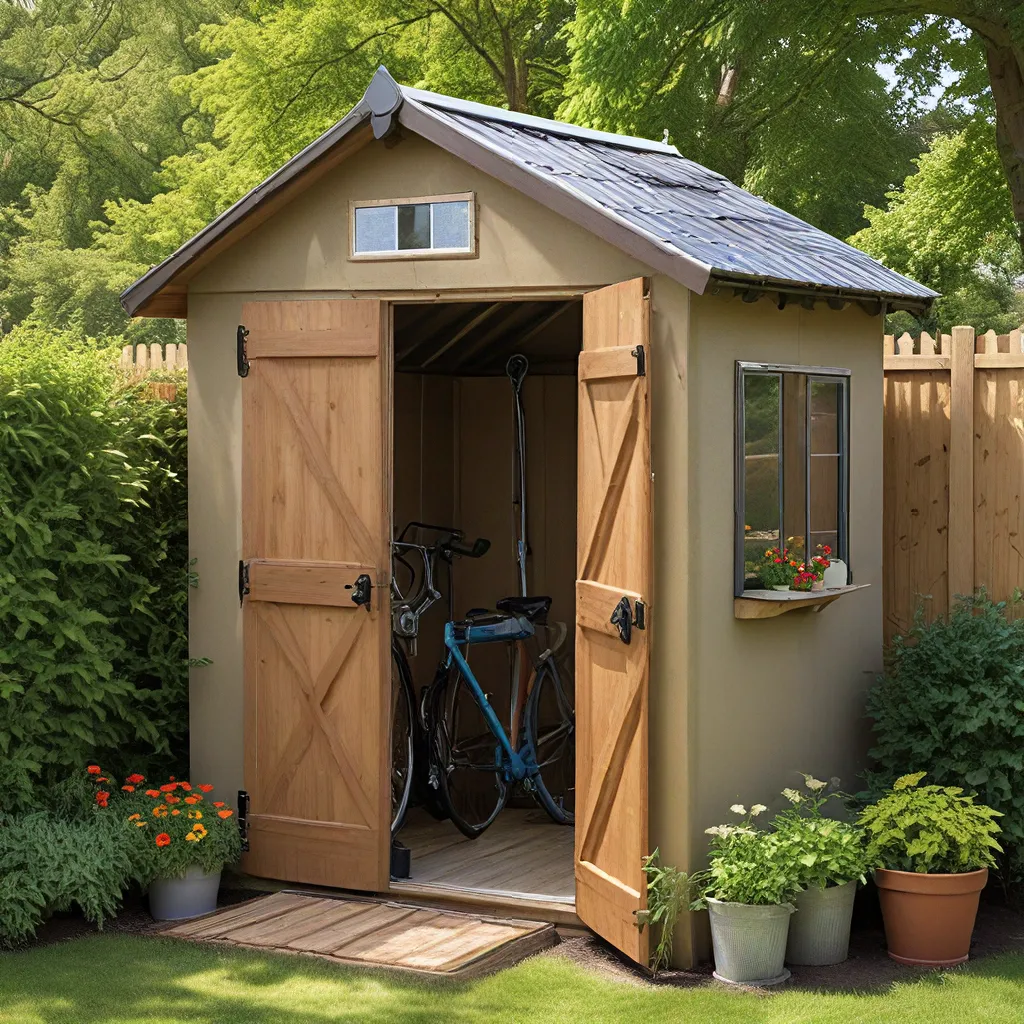 Unleash the Sun’s Potential: Create a Solar-Powered Outdoor Shed
